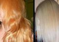 Hur man tar bort gulhet från hår vid blekning