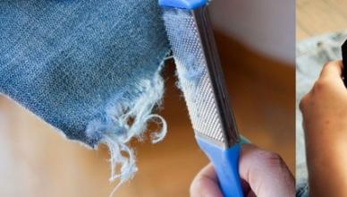 কিভাবে ফ্রাইড জিন্স তৈরি করবেন, সবচেয়ে সহজ পদ্ধতি How to make frayed jeans at home
