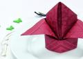 Origami od salveta Obrt od obojenih salveta